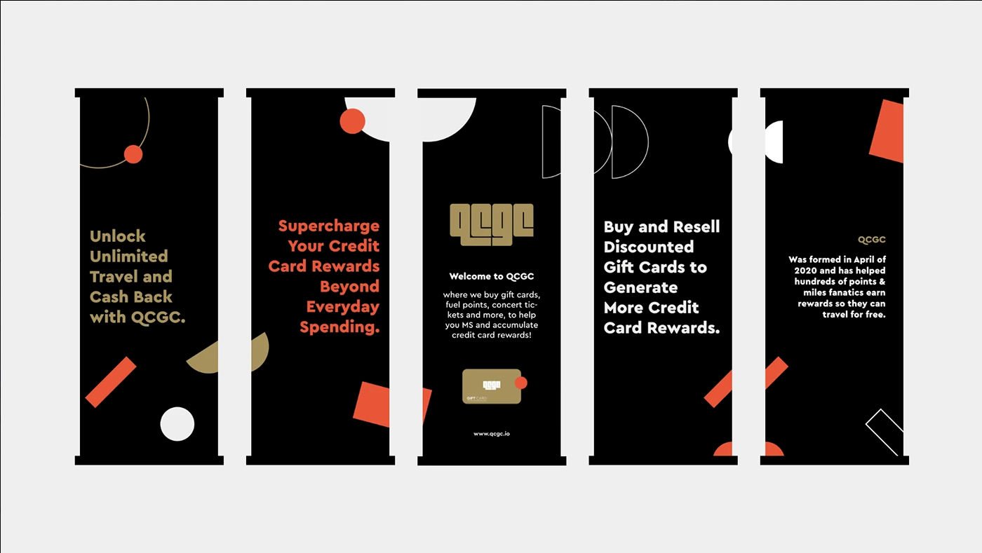 Roll Up Banner QCGC